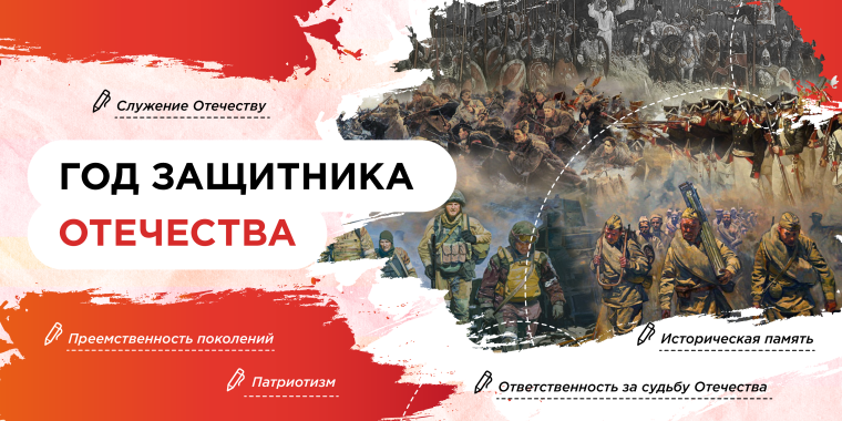 «Год защитника Отечества».